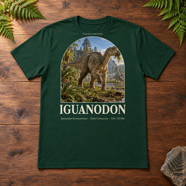 Iguanodon Bernissart T-Shirt — Plate 073