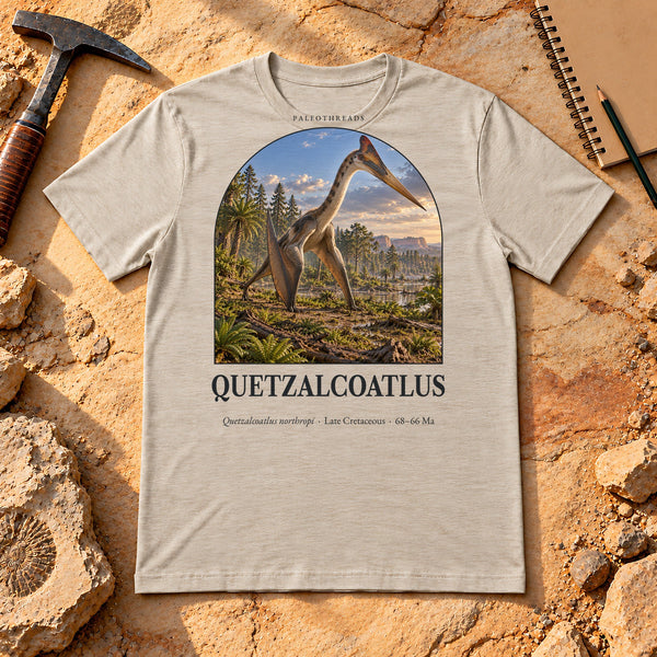 Quetzalcoatlus Big Bend T-Shirt — Plate 096