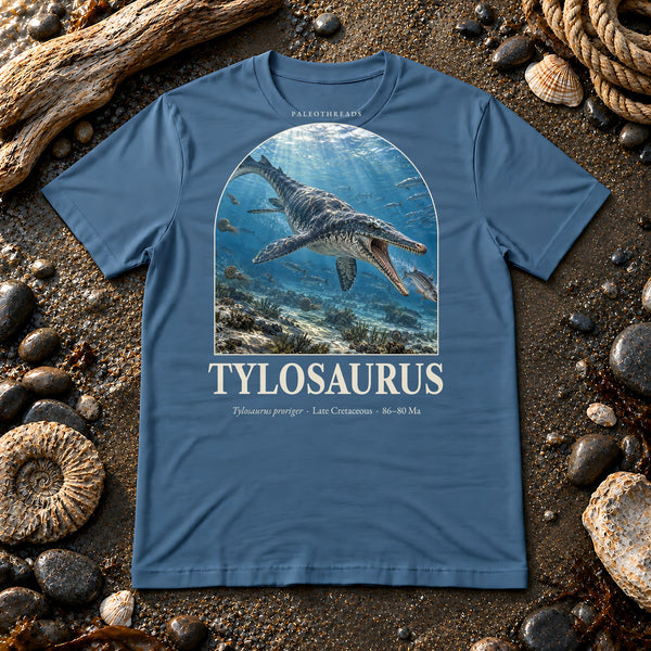 Tylosaurus Kansas Sea T-Shirt — Plate 106