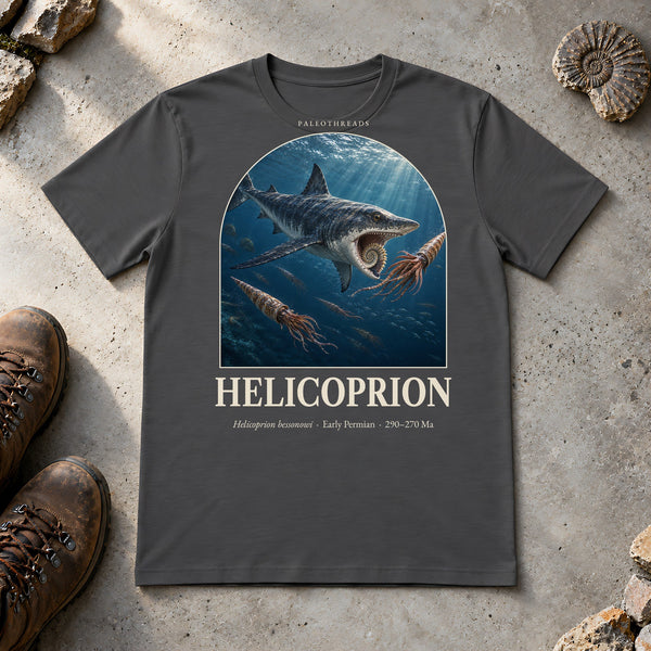 Helicoprion Buzz Saw T-Shirt — Plate 151