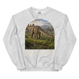 Diplodocus Herd Crewneck Sweatshirt — Plate 045