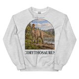 Corythosaurus Helmet Crest Crewneck Sweatshirt — Plate 076
