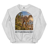Muttaburrasaurus Outback Sea Shore Crewneck Sweatshirt — Plate 080