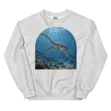 Plesiosaurus Mary Anning Crewneck Sweatshirt — Plate 108