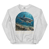 Cretoxyrhina Mackerel Giant Crewneck Sweatshirt — Plate 154