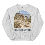 Compsognathus Lagoon Island Crewneck Sweatshirt — Plate 030