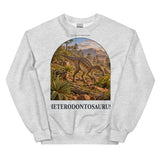 Heterodontosaurus Fanged Crewneck Sweatshirt — Plate 095
