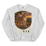 Smilodon Oak Woodland Crewneck Sweatshirt — Plate 008