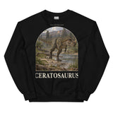 Ceratosaurus Riverbank Crewneck Sweatshirt — Plate 020