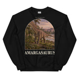 Amargasaurus Double Spines Crewneck Sweatshirt — Plate 053