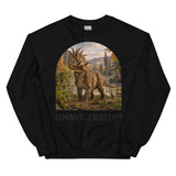 Kosmoceratops Fifteen Horns Crewneck Sweatshirt — Plate 064