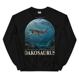 Dakosaurus Sea Crocodile Crewneck Sweatshirt — Plate 117