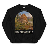 Edaphosaurus Plant-Eater Sail Crewneck Sweatshirt — Plate 134