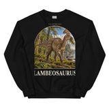 Lambeosaurus Hatchet Crest Crewneck Sweatshirt — Plate 075