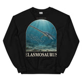 Elasmosaurus Long Neck Crewneck Sweatshirt — Plate 107