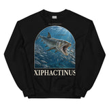 Xiphactinus Fish Within a Fish Crewneck Sweatshirt — Plate 152