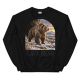 Cave Bear Ice Age Den Crewneck Sweatshirt — Plate 161