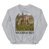 Nigersaurus Low Browser Crewneck Sweatshirt — Plate 056
