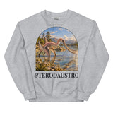 Pterodaustro Filter Feeder Crewneck Sweatshirt — Plate 105