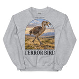 Terror Bird Pampas Hunter Crewneck Sweatshirt — Plate 167