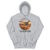 Velociraptor Gobi Dawn Hoodie — Plate 005