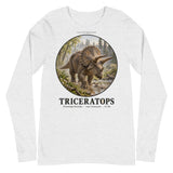 Triceratops Morning Mist Long Sleeve Tee — Plate 003