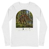 Stegosaurus Jurassic Forest Long Sleeve Tee — Plate 004