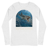 Xiphactinus Fish Within a Fish Long Sleeve Tee — Plate 152