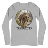 Triceratops Morning Mist Long Sleeve Tee — Plate 003