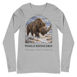 Woolly Rhinoceros Frozen Steppe Long Sleeve Tee — Plate 157