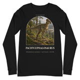 Pachycephalosaurus Hell Creek Ridge Long Sleeve Tee — Plate 043