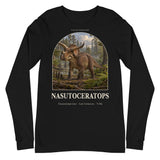 Nasutoceratops Long Horns Long Sleeve Tee — Plate 068