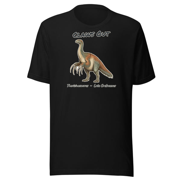 Therizinosaurus Field Sketch Tee — Claws Out