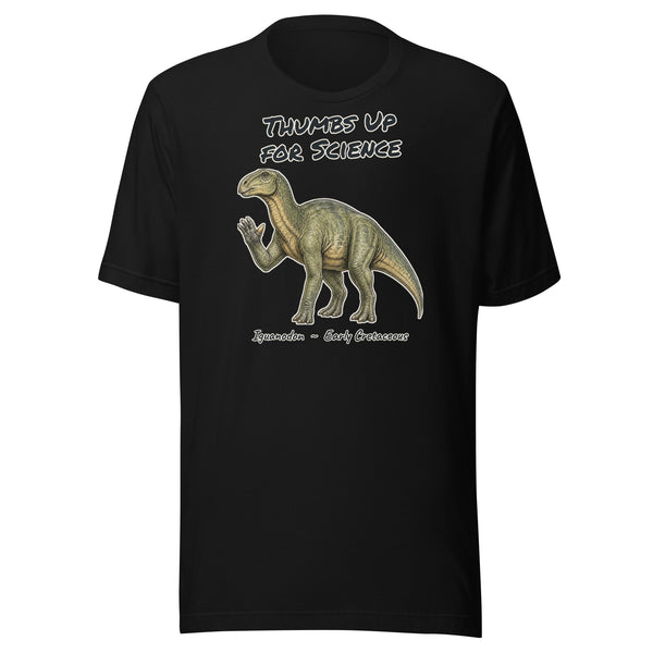 Iguanodon Field Sketch Tee — Thumbs Up for Science