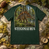 Stegosaurus Jurassic Forest T-Shirt — Plate 004