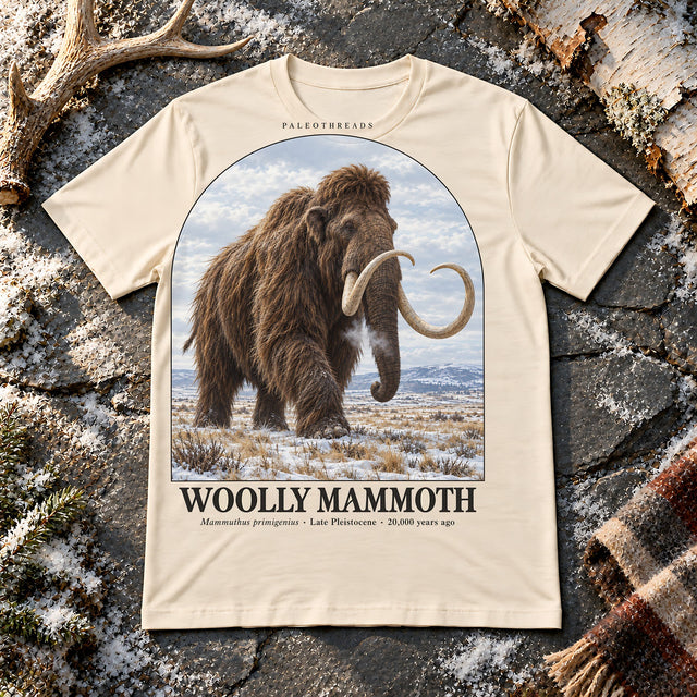 Woolly Mammoth Steppe T-Shirt — Plate 007