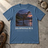 Dilophosaurus Kayenta Twilight T-Shirt — Plate 019