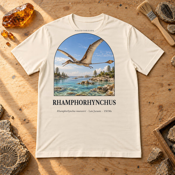Rhamphorhynchus Lagoon Hunter T-Shirt — Plate 098