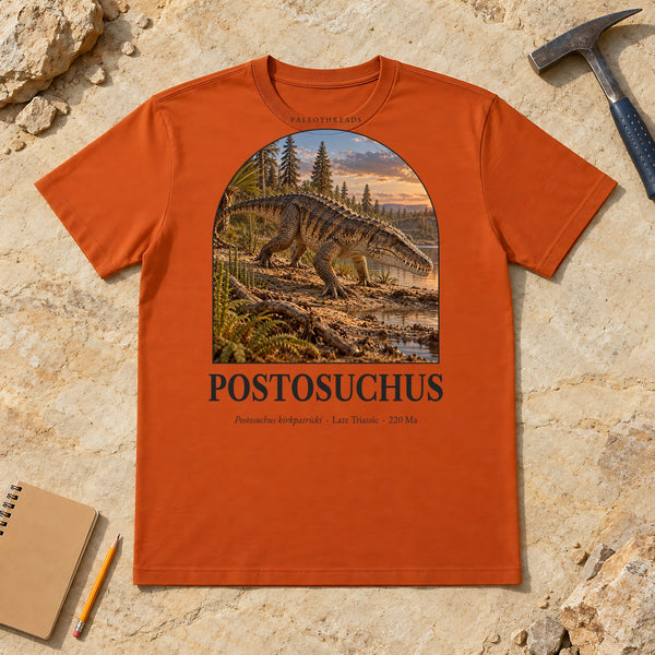 Postosuchus Triassic Predator T-Shirt — Plate 122