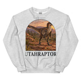 Utahraptor Utah Dawn Crewneck Sweatshirt — Plate 018