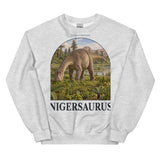 Nigersaurus Low Browser Crewneck Sweatshirt — Plate 056