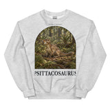 Psittacosaurus Parrot Beak Crewneck Sweatshirt — Plate 065
