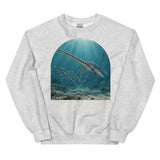Elasmosaurus Long Neck Crewneck Sweatshirt — Plate 107