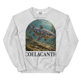 Coelacanth Living Fossil Crewneck Sweatshirt — Plate 156