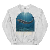 Basilosaurus Ancient Whale Crewneck Sweatshirt — Plate 165