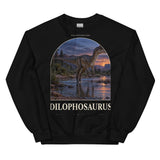 Dilophosaurus Kayenta Twilight Crewneck Sweatshirt — Plate 019