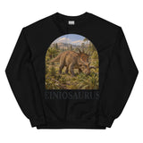 Einiosaurus Bottle-Opener Horn Crewneck Sweatshirt — Plate 066