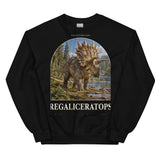 Regaliceratops Crown Frill Crewneck Sweatshirt — Plate 069