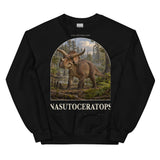 Nasutoceratops Long Horns Crewneck Sweatshirt — Plate 068