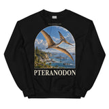 Pteranodon Western Interior Sea Crewneck Sweatshirt — Plate 097